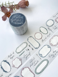Loi PET tape Sample Collect Beautiful Moments Label