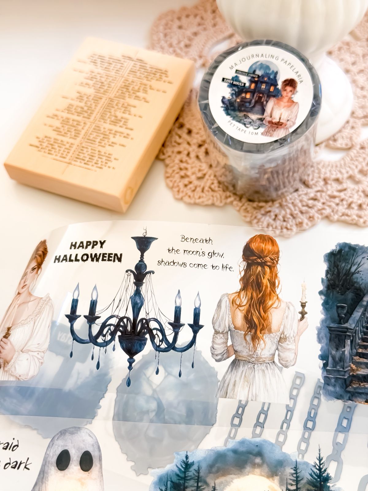 Ma.Journaling  Dark Night 3D Pet sample