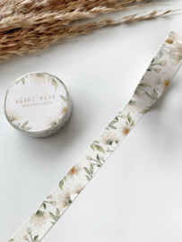 Washi tape Studio Lea - White Daisy Flower