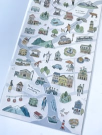 Mindwave Sticker Machi map 4