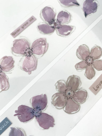 PET Tape bloemen no. 16 Sample