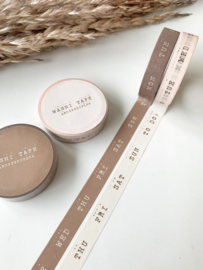Washi tape Studio Lea - dagen van de week licht