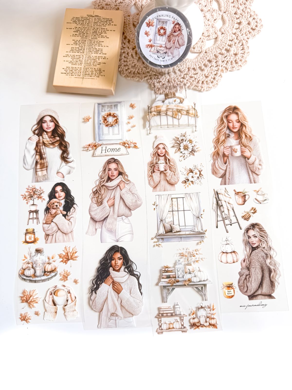 Ma.Journaling  Embrace Warm & Cozy 3D Pet sample