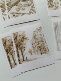 Studio by Lea - sticker pakketje  Autumn Home Polaroid
