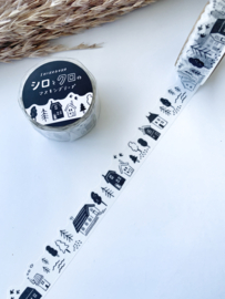 Mindwave Masking tape Black/With Home