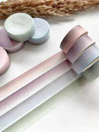 Setje van Vier washi tape