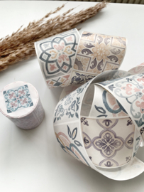Washi tape Mediterrane Tegels sample