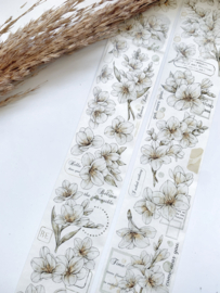 Sample White Frecia PAPER tape