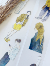 pre-cut Pet tape SAMPLE  DING.DING 39C