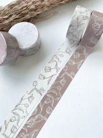 Washi tape Studio Lea -  White Tulip