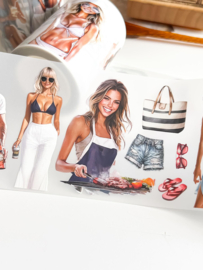 Ma.Journaling  Summer BBQ Time  Pet sample