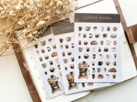 Crea wiht Gaby - Mini  Coffee Icon sticker