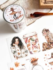 Ma.Journaling  Autumn Leaves 3D Pet sample