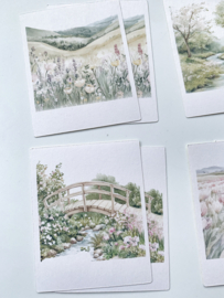 Studio by Lea - sticker pakketje  Spring Blossom Polaroid