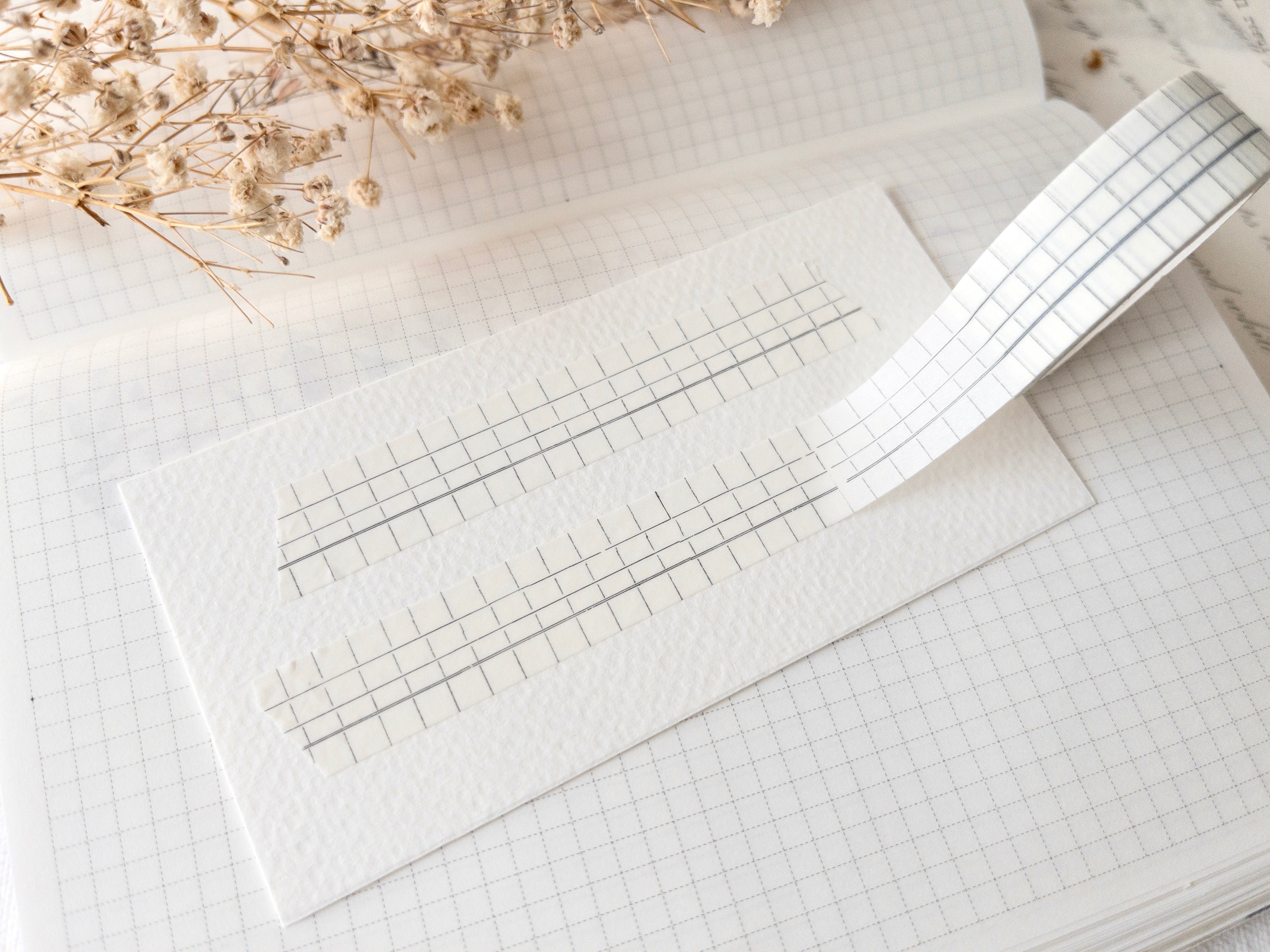 Crea with Gaby - Washi tape- Antique  grid 15mm
