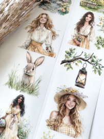 Wild meadow / Cozy spring time  Sample  2.5 meter
