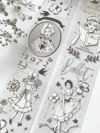 Freckles Tea Vol.2 Vintage Elegant girl Pet sample