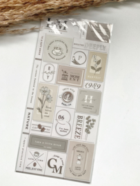 Mindwave Sticker Logo Mark Coffee