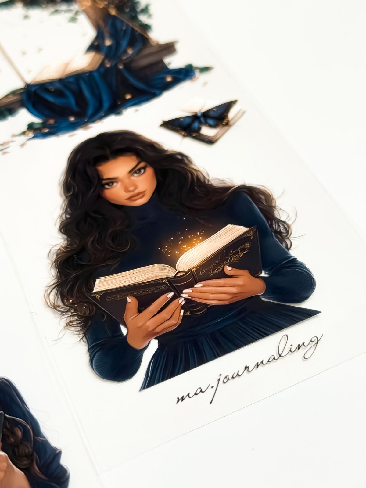 Ma.Journaling  Enchanted Library 3D Pet sample