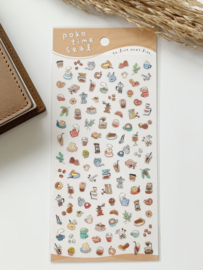 Mindwave Sticker Poko time seal KOFFIE