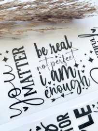 Words and Quotes  Sample  2.5 meter