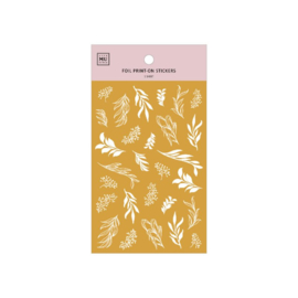 Gold Foil Leaves no. 02