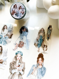 Ma.Journaling  Beautiful Paris  3D Pet sample