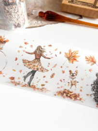Ma.Journaling  Autumn Leaves 3D Pet sample