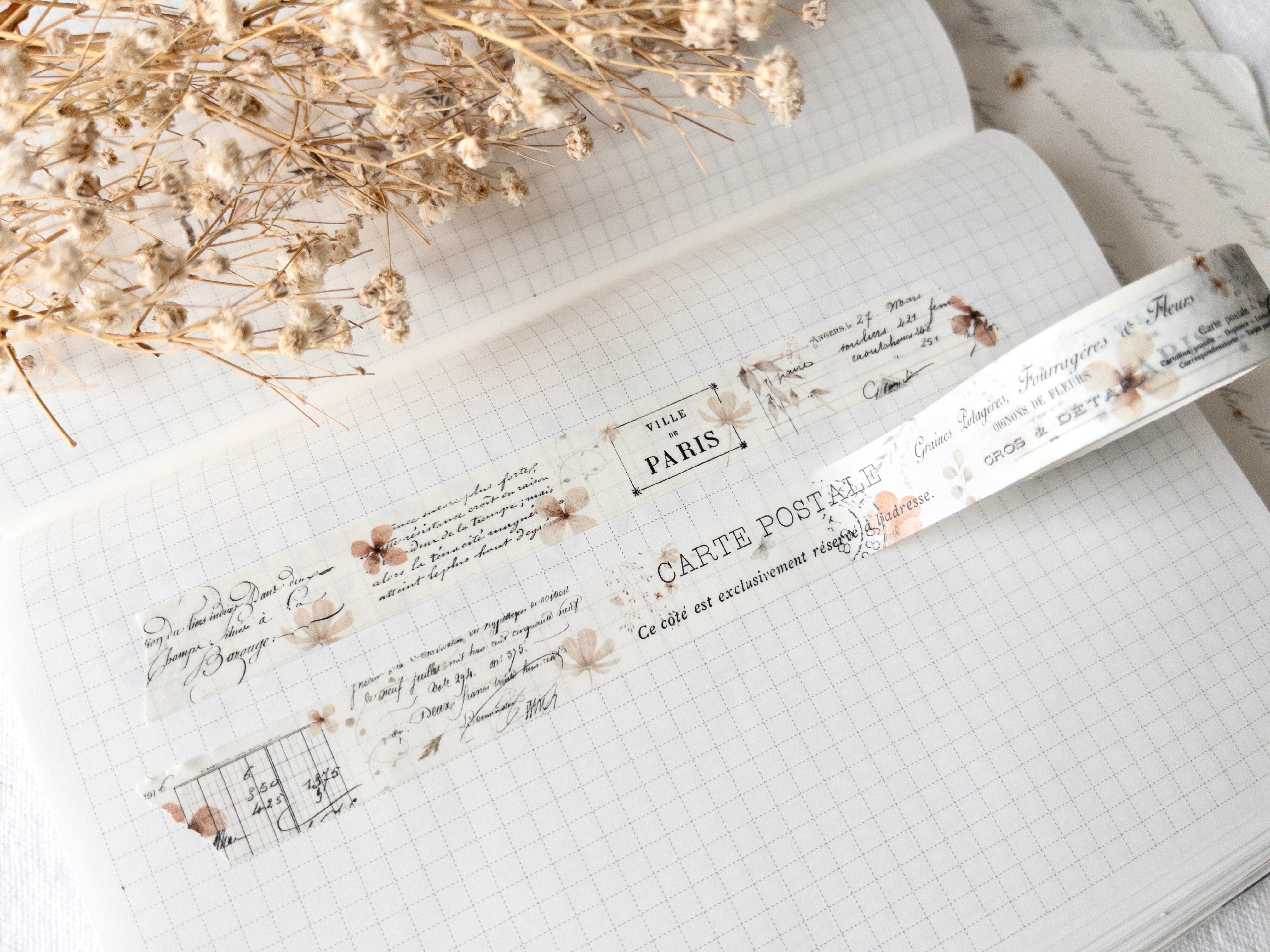 Crea with Gaby - Washi tape- Vintage Memories 15mm