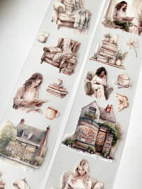  Studio By Lea - Book Lover PET Tape Hele Rol