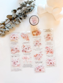 Ma.Journaling  Blushing Flowers 3D Pet sample