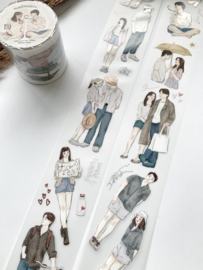 Kiss-cut Pet tape ROL  Soulmates  Katkreates