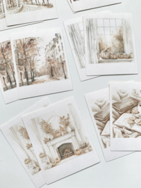 Studio by Lea - sticker pakketje  Autumn home  Polaroid