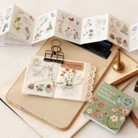 MU Stickerboekje Vintage Floral Handbook