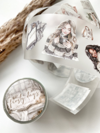 Studio By Lea- Frosty days   Pet tape Sample