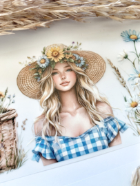 Wild flower / Apothecary / Field of  dream cottage  Sample 2.5 meter