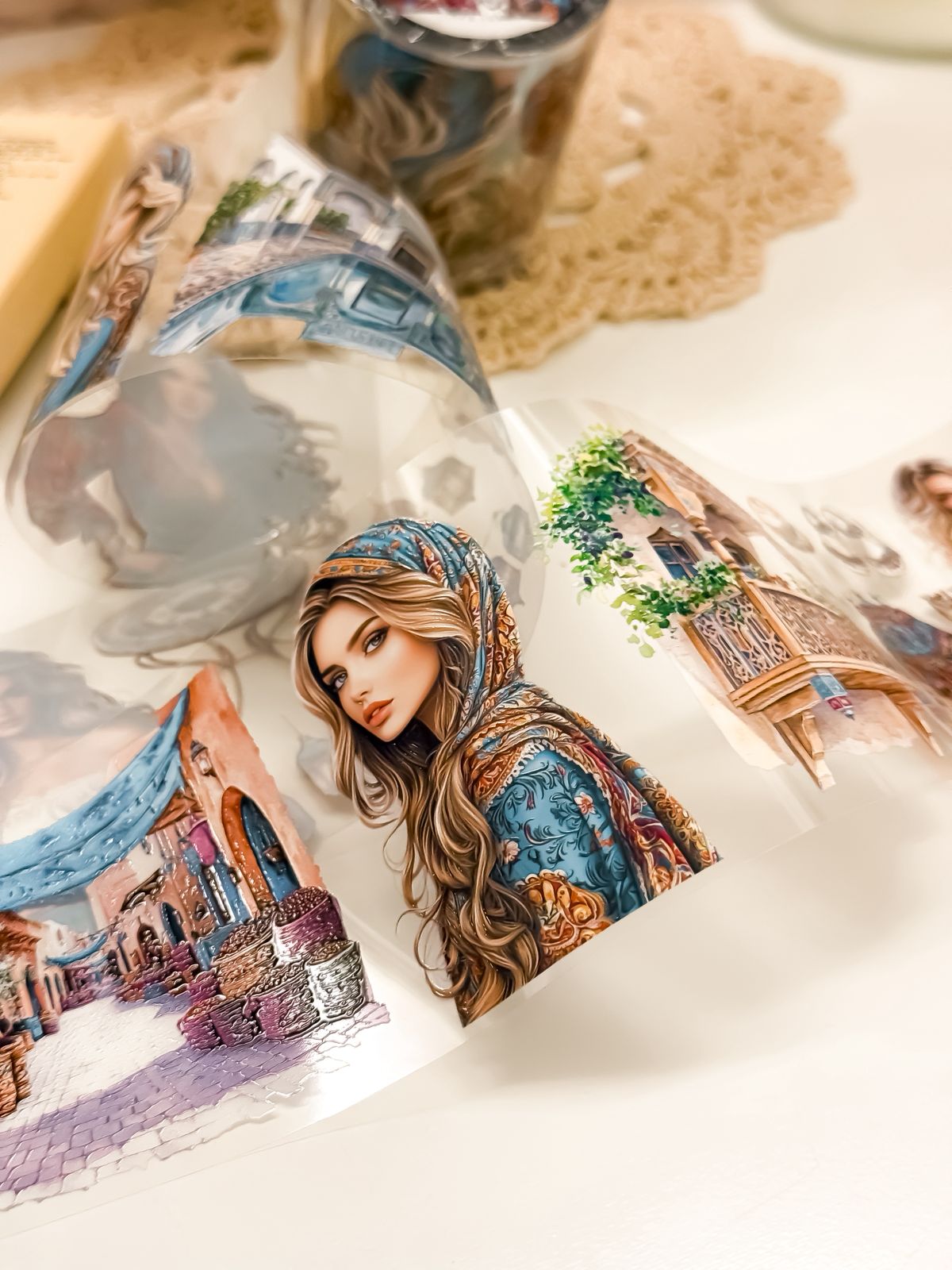 Ma.Journaling  Moroccan Beauty 3D Pet sample