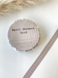 Note and Wish April Showers Grid