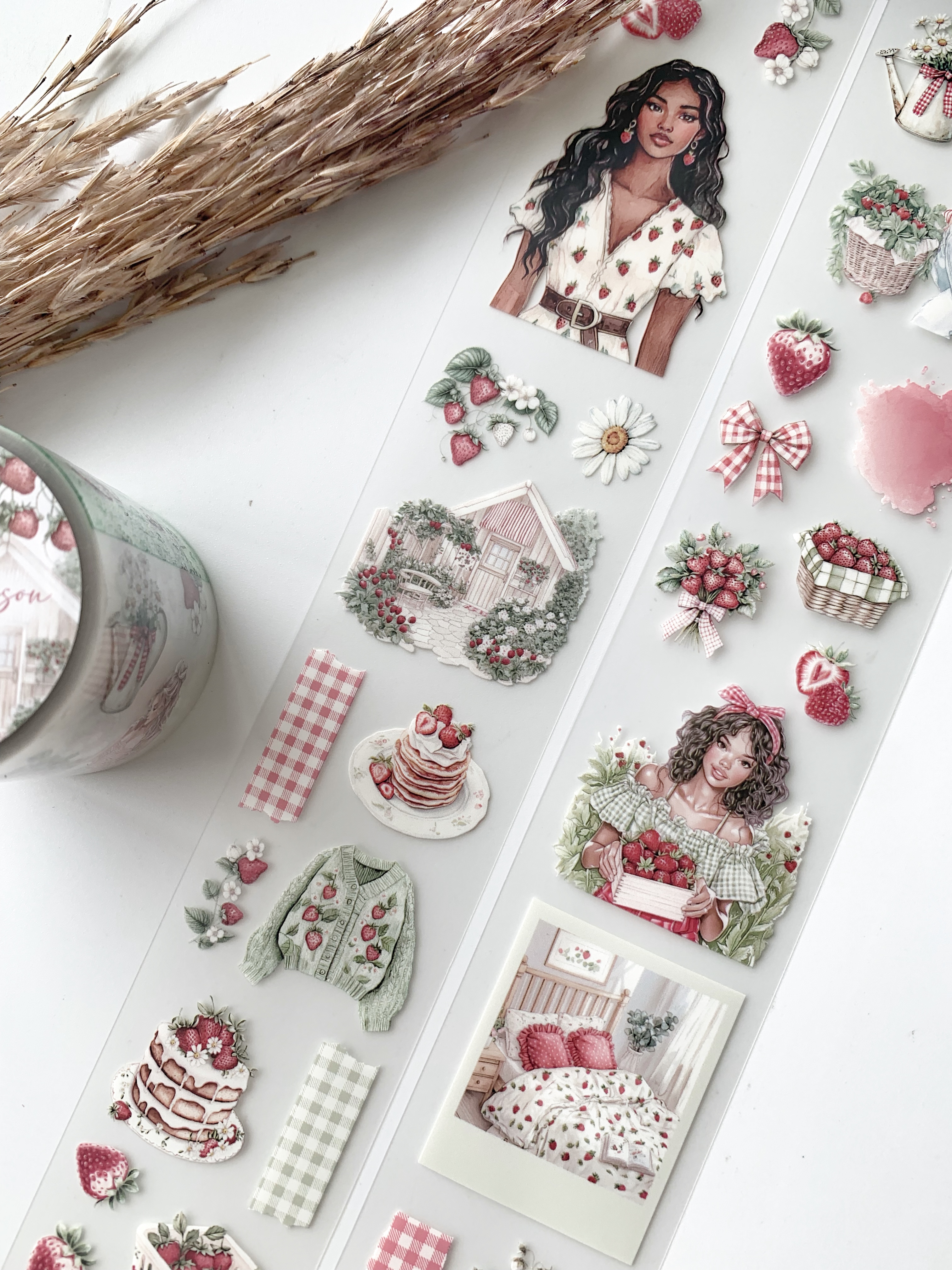Studio By Lea - Strawberry season -  Pet tape Sample