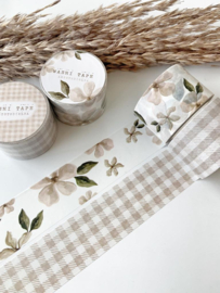 Washi tape Studio Lea    White Floral