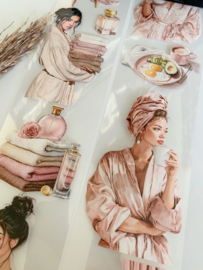 Self care aesthetic and Pintrest Pink Vibe  Sample  2.5 meter