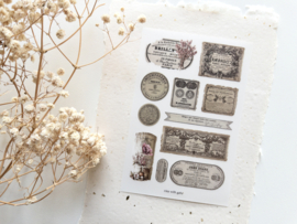 Crea wiht Gaby - Rub-on sticker- Spring Cottage 2