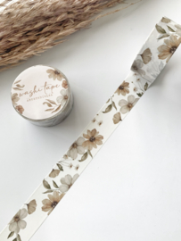 Washi tape Studio Lea - Autumn floral orange flower