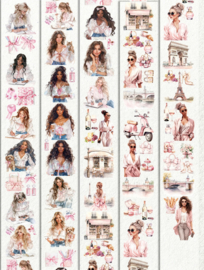 Romantic planner / Paris holyday  Sample 2.5 meter
