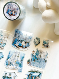 Ma.Journaling  Beautiful Paris  Scenes  3D Pet sample