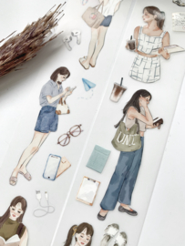 Kiss-cut Pet tape SAMPLE  Teens  Katkreates