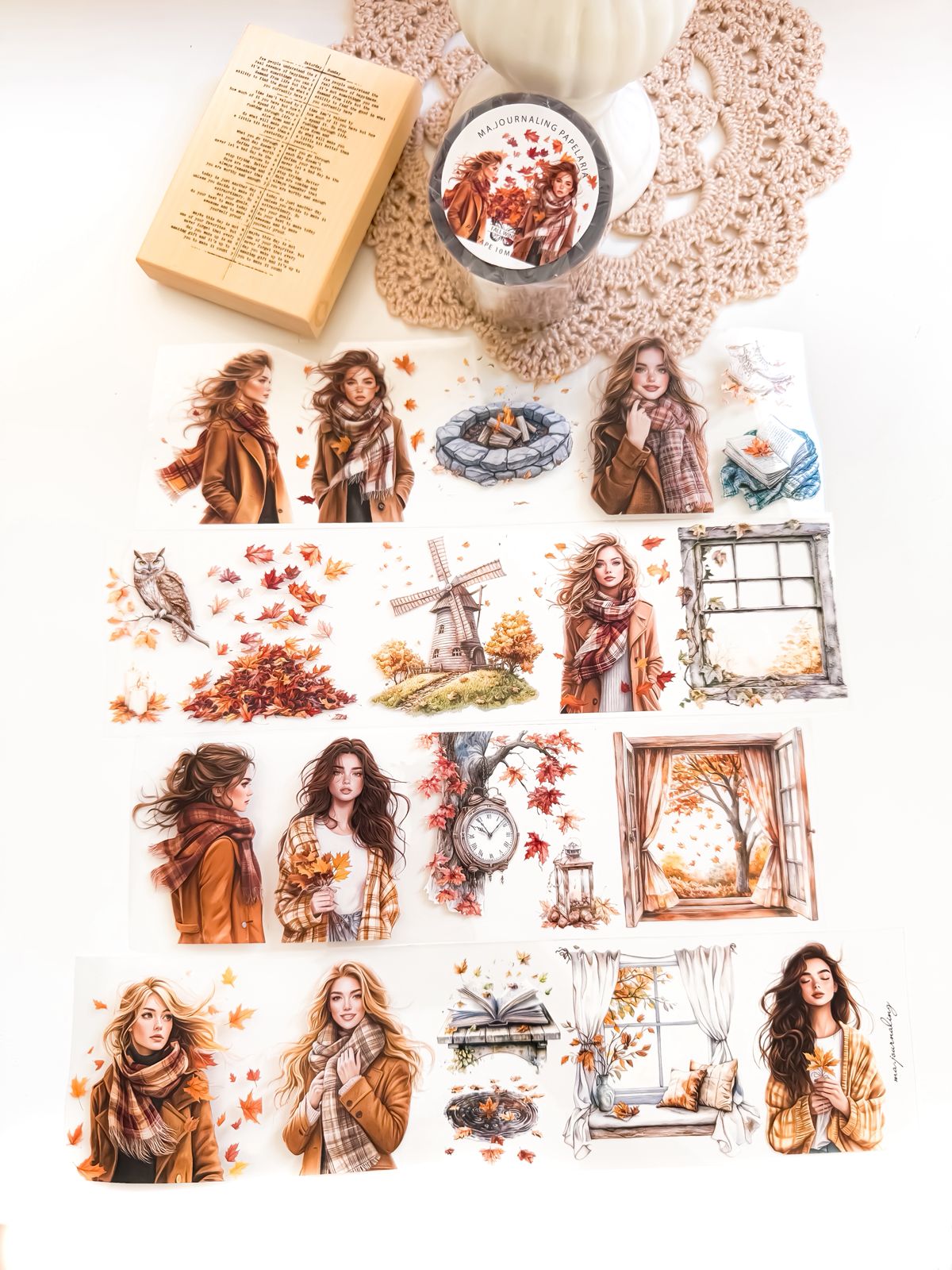 Ma.Journaling  Fall Wind 3D Pet sample