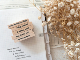 Crea with Gaby - Stempel set Softly somewhere