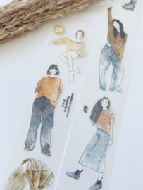 pre-cut Pet tape SAMPLE  DING.DING 39A