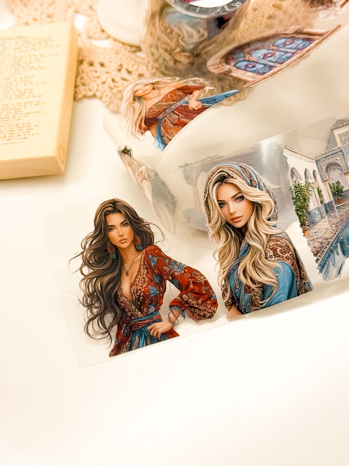 Ma.Journaling  Moroccan Beauty 3D Pet sample
